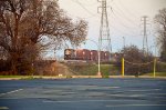 NS GP38-2 High nose Locomotive in the yard